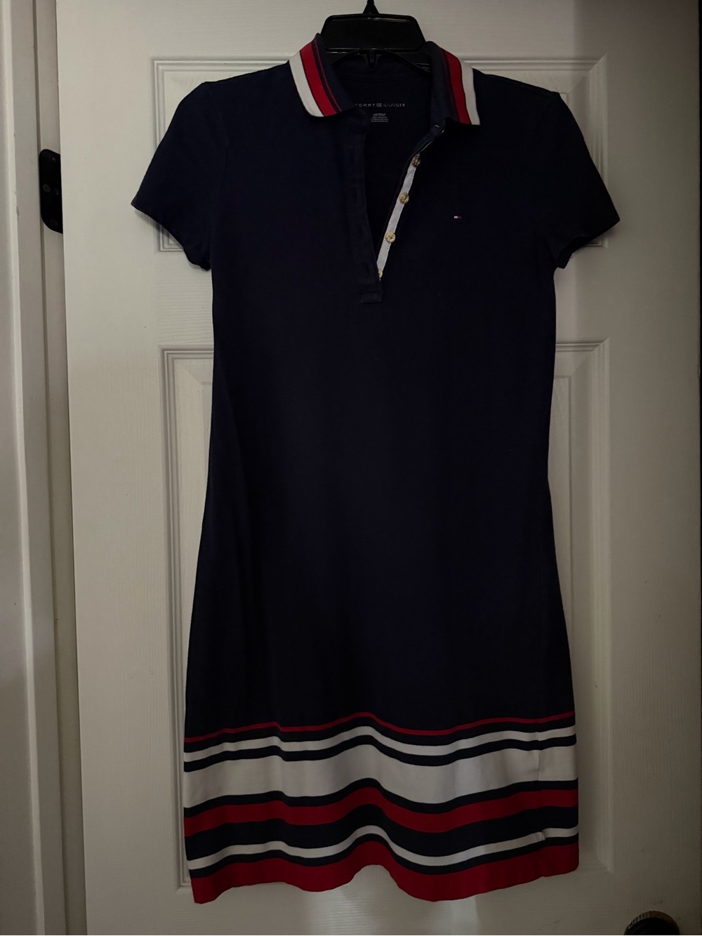 Tommy Hilfiger - Red/Blue Polo Dress